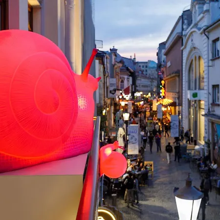 Daire Old Town Snail Design Bükreş